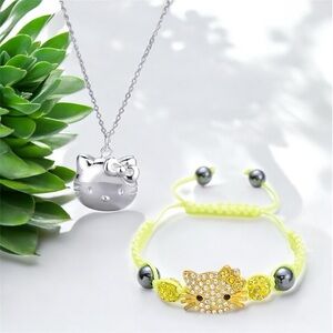 Vintage Boho Weave bracelet and Necklace!